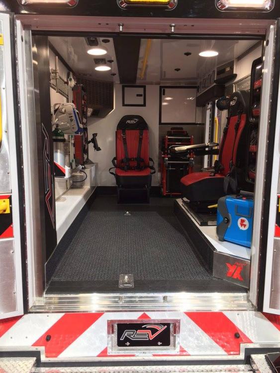 New FDNY EMS "REV/Ferno Flex" Interior Concept Ambulance - Operations